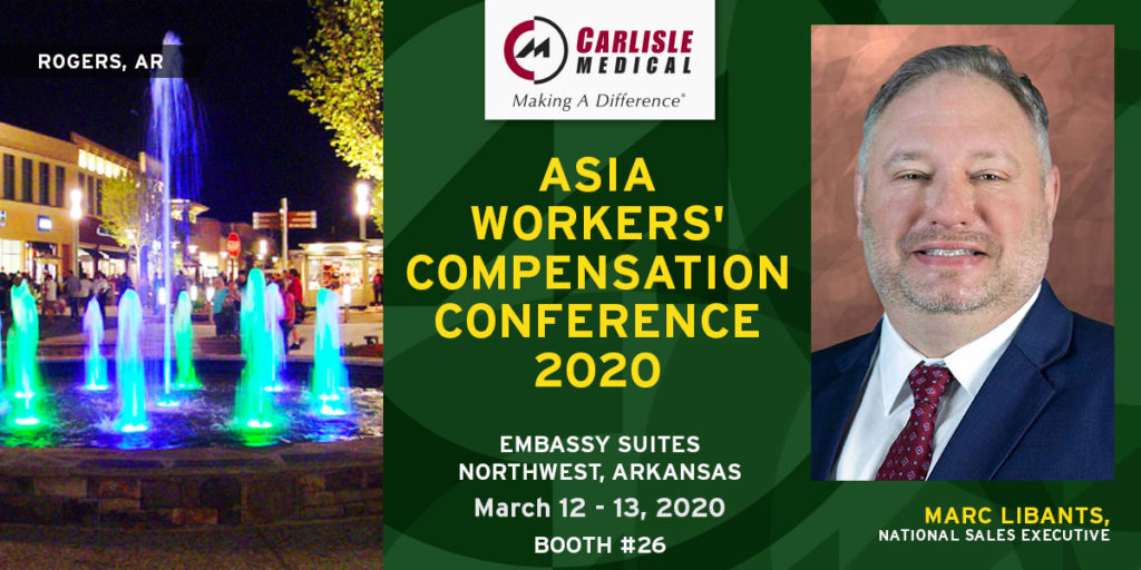 Carlisle Medical will be exhibiting at the ASIA Workers' Compensation