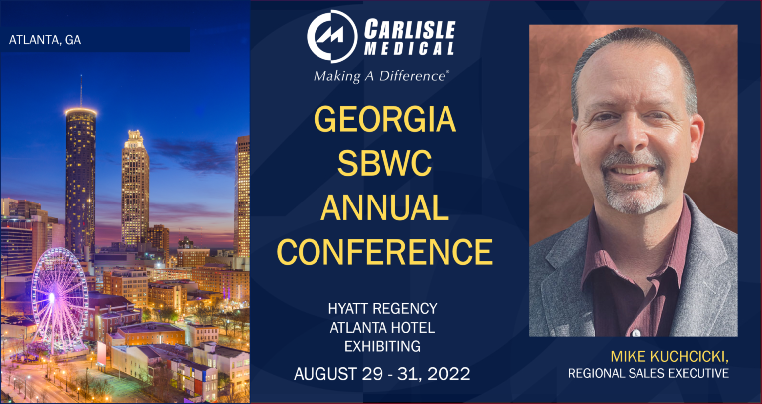 Carlisle Medical Will Be Exhibiting At The Georgia SBWC Annual Conference