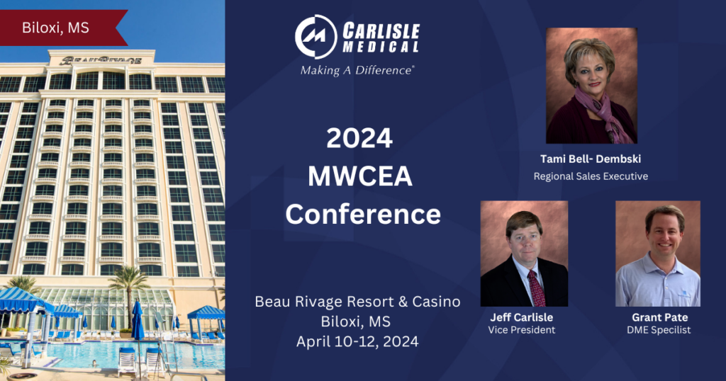 Carlisle Medical Will Be Exhibiting at the 2024 MWCEA Conference